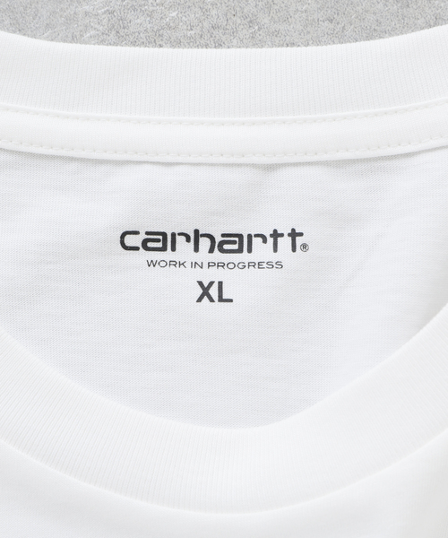 Carhartt(カーハート)の「【CARHARTT WIP / カーハート ダブリューアイピー】S/S POCKET Tシャツ(Tシャツ/カットソー・メンズ・ホワイト/グレー・X-LARGE/SMALL)」の5枚目の写真