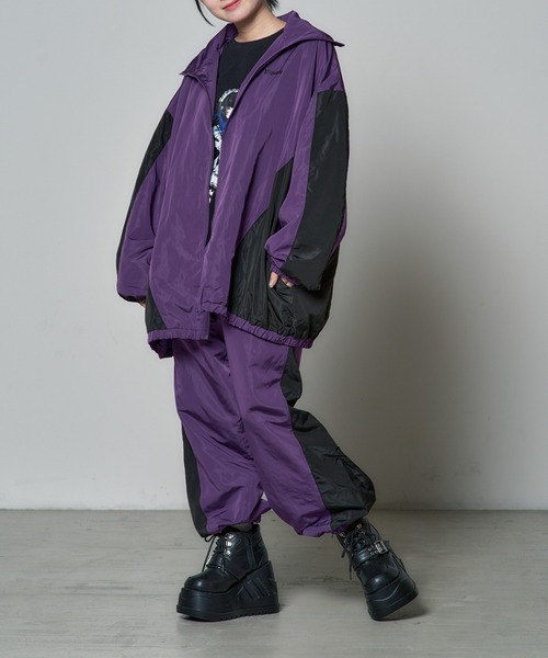 Whinny（ホワイニー）の「whinny/南極パラパンツ（スウェットパンツ