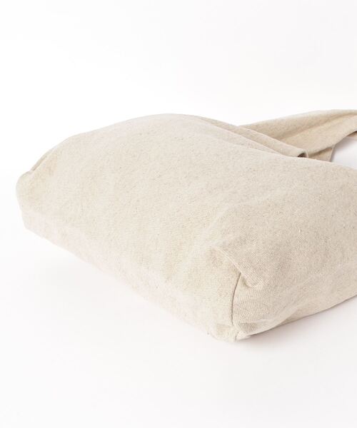 PORT BY ARK（ポートバイアーク）の「PORT BY ARK / ポートバイアーク：Shopping Bag：PO12-B001[COR]（ハンドバッグ・メンズ・ナチュラル・FREE）」の3枚目の写真