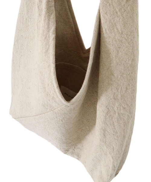 PORT BY ARK（ポートバイアーク）の「PORT BY ARK / ポートバイアーク：Shopping Bag：PO12-B001[COR]（ハンドバッグ・メンズ・ナチュラル・FREE）」の8枚目の写真