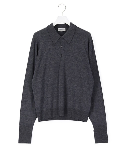 【JOHN SMEDLEY】SHIRT FC LS TURNBACK CUFF ADAM ET ROPÉ FEMME(アダム エ ロペ ファム) / 【JOHN SMEDLEY