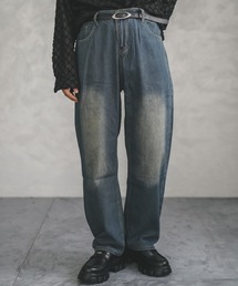 vintage make wide denim pants / ヴィンテージメイクワイドデニムパンツ