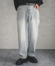 vintage make wide denim pants / ヴィンテージメイクワイドデニムパンツ