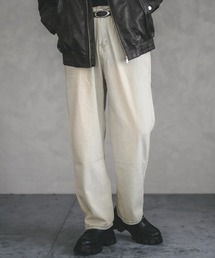 vintage make wide denim pants / ヴィンテージメイクワイドデニムパンツ