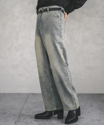 vintage make wide denim pants / ヴィンテージメイクワイドデニムパンツ
