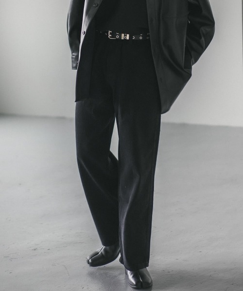 Shoowtime(ショウタイム)の「vintage make wide denim pants / ヴィンテージメイクワイドデニムパンツ(デニムパンツ・メンズ・ブラック/ブラック系/ブルー/ライトブルー/ブラック系1/ブルー系3/ネイビー系1/ブルー系2/ネイビー系2/ブルー系1・X-LARGE/XX-LARGE/LARGE/MEDIUM/SMALL)」の2枚目の写真