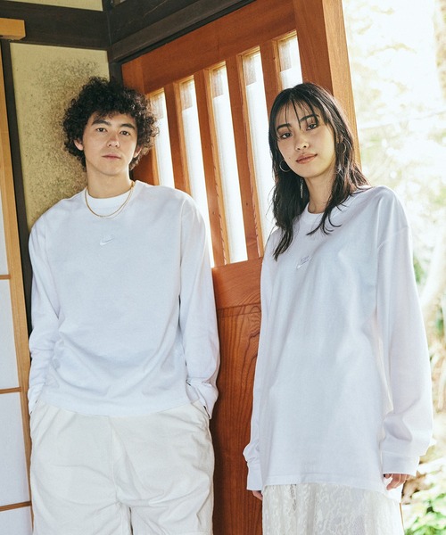 ナイキ スポーツウェア プレミアム エッセンシャル メンズ ロングスリーブ Tシャツ / Nike Sportswear Premium Essentials Men's Long-Sleeve T-Shirt＜XS-3XL 展開＞（Tシャツ/カットソー）｜NIKE（ナイキ）