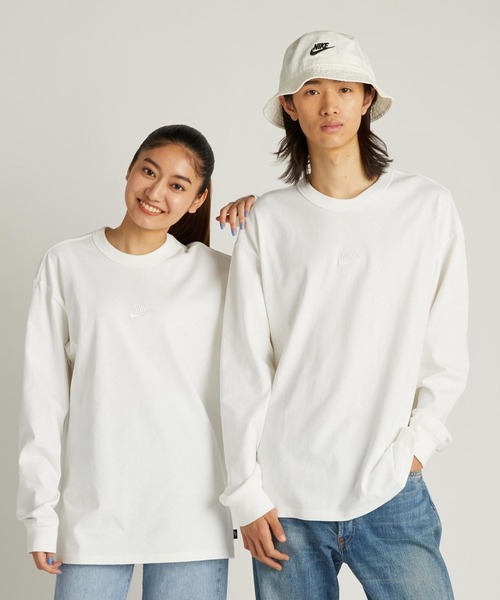 ナイキ スポーツウェア プレミアム エッセンシャル メンズ ロングスリーブ Tシャツ / Nike Sportswear Premium Essentials Men's Long-Sleeve T-Shirt＜XS-3XL 展開＞（Tシャツ/カットソー）｜NIKE（ナイキ）