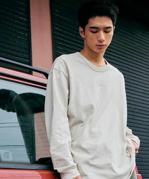 ナイキ スポーツウェア プレミアム エッセンシャル メンズ ロングスリーブ Tシャツ / Nike Sportswear Premium Essentials Men's Long-Sleeve T-Shirt＜XS-3XL 展開＞（Tシャツ/カットソー）｜NIKE（ナイキ）