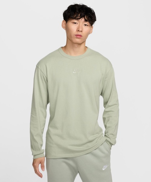 ナイキ スポーツウェア プレミアム エッセンシャル メンズ ロングスリーブ Tシャツ / Nike Sportswear Premium Essentials Men's Long-Sleeve T-Shirt＜XS-3XL 展開＞（Tシャツ/カットソー）｜NIKE（ナイキ）