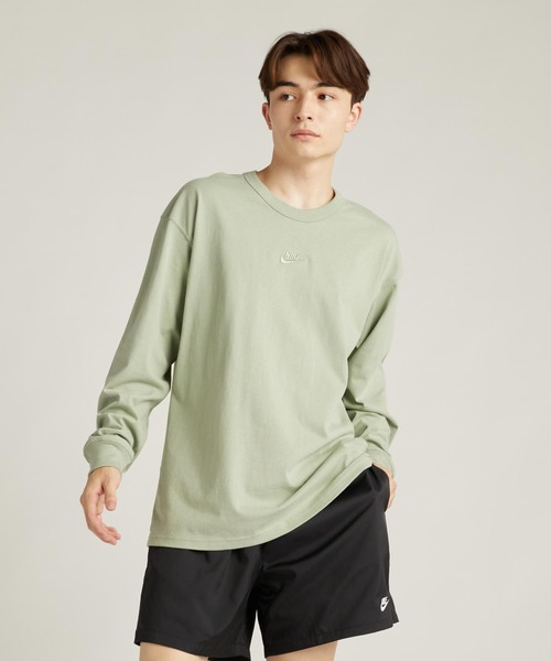 ナイキ スポーツウェア プレミアム エッセンシャル メンズ ロングスリーブ Tシャツ / Nike Sportswear Premium Essentials Men's Long-Sleeve T-Shirt＜XS-3XL 展開＞（Tシャツ/カットソー）｜NIKE（ナイキ）