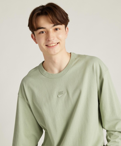 ナイキ スポーツウェア プレミアム エッセンシャル メンズ ロングスリーブ Tシャツ / Nike Sportswear Premium Essentials Men's Long-Sleeve T-Shirt＜XS-3XL 展開＞（Tシャツ/カットソー）｜NIKE（ナイキ）