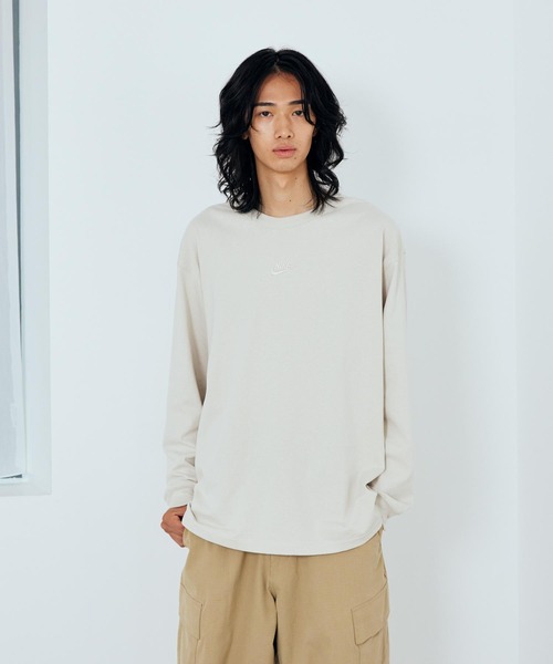 ナイキ スポーツウェア プレミアム エッセンシャル メンズ ロングスリーブ Tシャツ / Nike Sportswear Premium Essentials Men's Long-Sleeve T-Shirt＜XS-3XL 展開＞（Tシャツ/カットソー）｜NIKE（ナイキ）