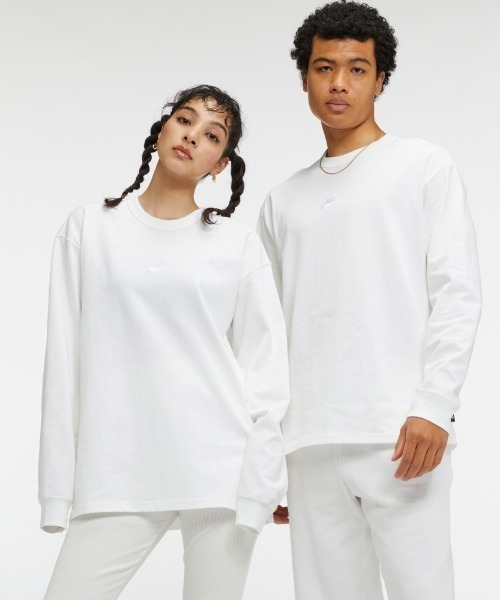 ナイキ スポーツウェア プレミアム エッセンシャル メンズ ロングスリーブ Tシャツ / Nike Sportswear Premium Essentials Men's Long-Sleeve T-Shirt＜XS-3XL 展開＞（Tシャツ/カットソー）｜NIKE（ナイキ）