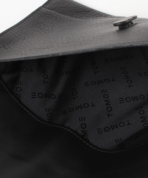 TOMOE（トモエ）の「【TOMOE】UTILITY SC レザーサコッシュ レザーショルダーバッグ（ショルダーバッグ・メンズ・ブラック・FREE）」の7枚目の写真