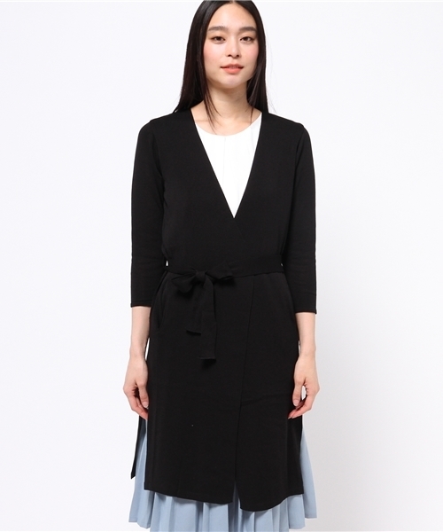 ESTNATION グレー ロングカーディガン ESTNATION（エストネーション）の「ハラダマニア Long Cardigan