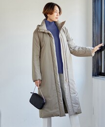 パディングロングコート