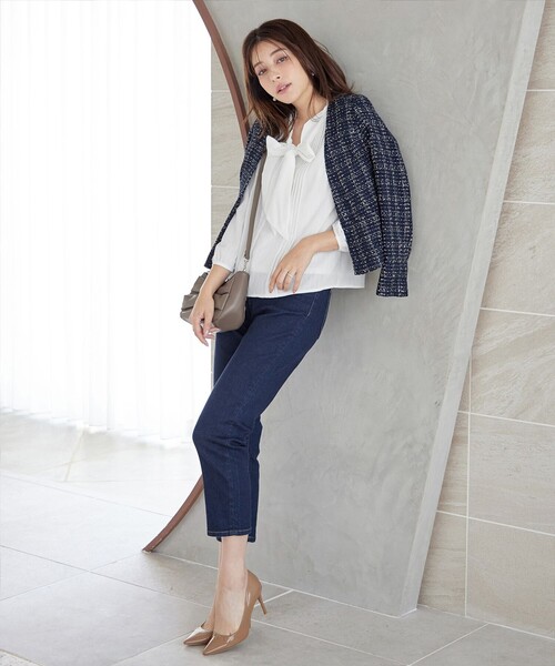 リボンタイブラウス（シャツ/ブラウス）｜Tiaclasse（ティアクラッセ）