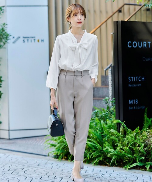 リボンタイブラウス（シャツ/ブラウス）｜Tiaclasse（ティアクラッセ）