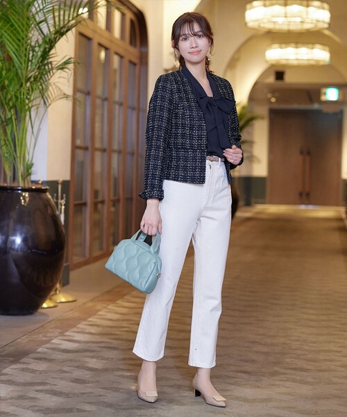 リボンタイブラウス（シャツ/ブラウス）｜Tiaclasse（ティアクラッセ）