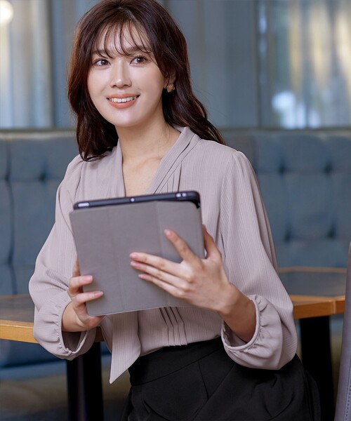 リボンタイブラウス（シャツ/ブラウス）｜Tiaclasse（ティアクラッセ）