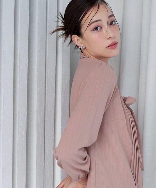 リボンタイブラウス（シャツ/ブラウス）｜Tiaclasse（ティアクラッセ）