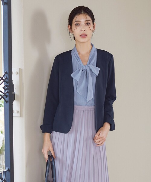 リボンタイブラウス（シャツ/ブラウス）｜Tiaclasse（ティアクラッセ）