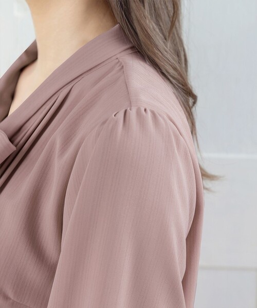 リボンタイブラウス（シャツ/ブラウス）｜Tiaclasse（ティアクラッセ）