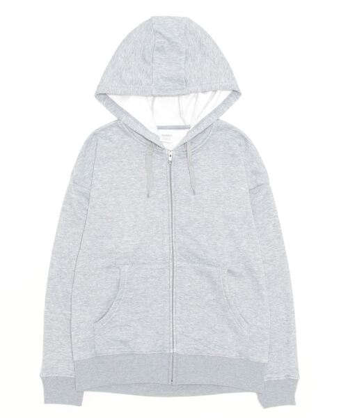 IGNIO（イグニオ）の「イグニオ  裏シャギージップパーカー（パーカー・レディース・ブラック/グレー・XL/L/S/M）」の2枚目の写真
