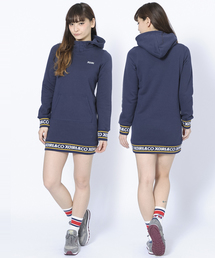 X-girl | LOGO RIB SWEAT DRESS(ワンピース)