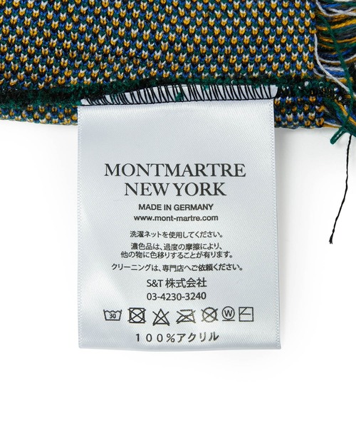 小物 MONTMARTRE NEW YORK Locked Scarf MONTMARTRE NY LOCKED SCARF