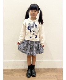 babyGap ディズニー ミニーマウス 2-in-1 スウェットワンピース