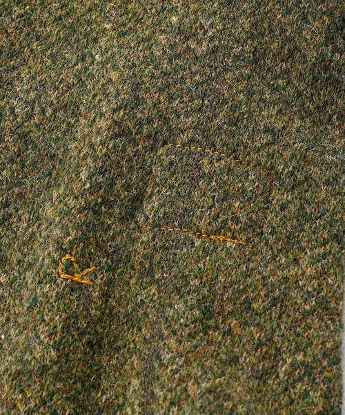 45R（フォーティファイブアール）の「シェットランドツイードニットのジャケット（サイズ1～3）（テーラードジャケット・レディース・チャコールグレー/ベージュ系/グリーン系・SMALL/MEDIUM/LARGE）」の13枚目の写真