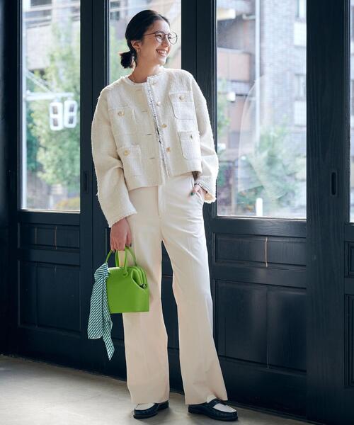 green label relaxing(グリーンレーベルリラクシング)の「クラシック ボックス ガマグチ 2WAYバッグ(ショルダーバッグ・レディース・ブラック/ピンク/ライム/クリーム/モカ・FREE)」の8枚目の写真