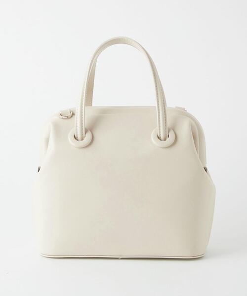 green label relaxing(グリーンレーベルリラクシング)の「クラシック ボックス ガマグチ 2WAYバッグ(ショルダーバッグ・レディース・ブラック/ピンク/ライム/クリーム/モカ・FREE)」の17枚目の写真