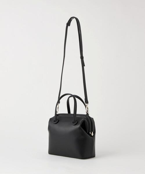 green label relaxing(グリーンレーベルリラクシング)の「クラシック ボックス ガマグチ 2WAYバッグ(ショルダーバッグ・レディース・ブラック/ピンク/ライム/クリーム/モカ・FREE)」の16枚目の写真