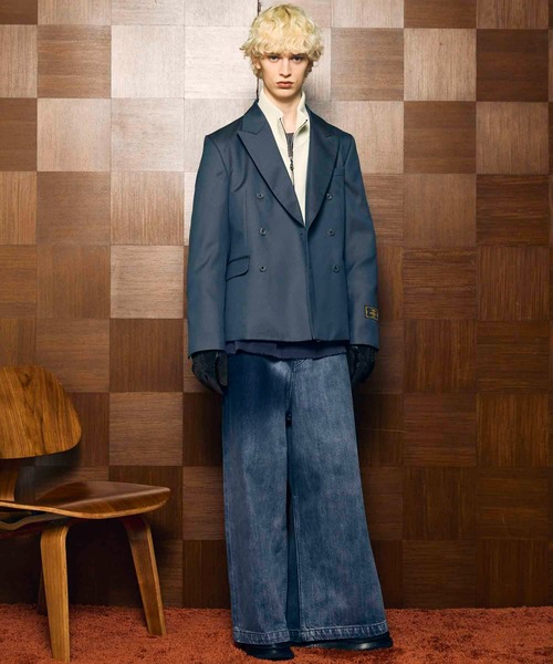 UNISEX》Hyper Wide Denim Buggy Pants/ハイパーワイドバギーデニム