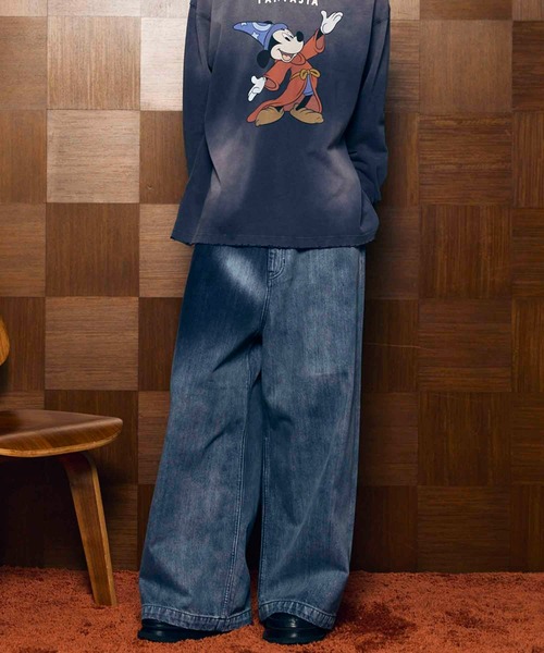 UNISEX》Hyper Wide Denim Buggy Pants/ハイパーワイドバギーデニム