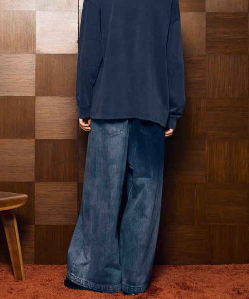 【未使用】Squady　スーピマバーバリーハイウエストパンツ 未使用】Squady スーピマバーバリーハイウエストパンツ BURBERRY