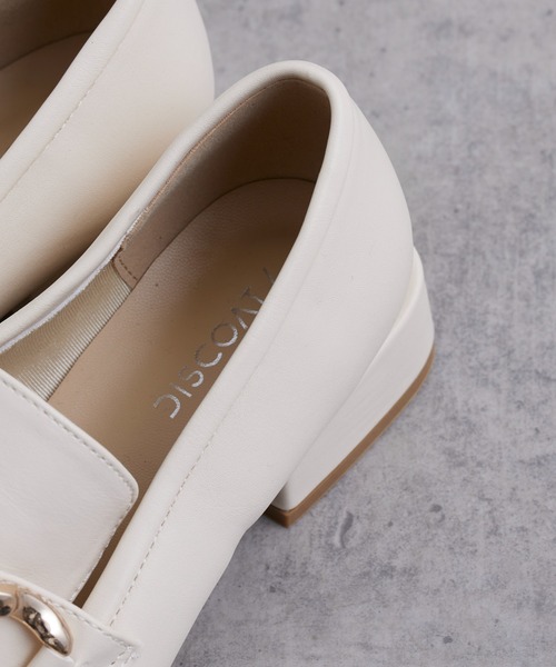 DISCOAT（ディスコート）の「《S〜Lサイズ》チェーンローファー（ローファー・レディース・ベージュ/アイボリー/ブラック・SMALL/MEDIUM/LARGE）」の16枚目の写真