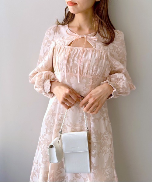 OLIVE des OLIVE（オリーブデオリーブ）の「【WEB限定】リング付きスマホショルダー（ショルダーバッグ・レディース・ピンク/ライム/アイボリー/ブラック・FREE）」の19枚目の写真