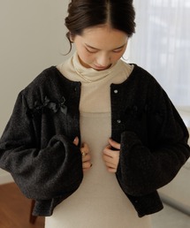 flower | プチリボントップ(カーディガン/ボレロ)