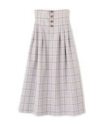 FREE'S MART | ◆ハイウエストタックチェックフレアスカート(スカート)