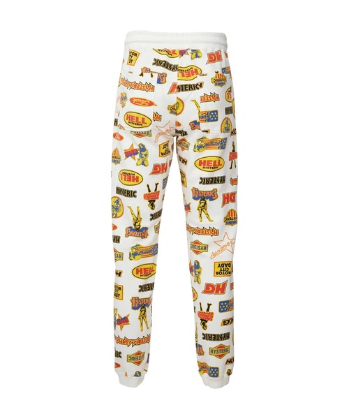 HYSTERIC GLAMOUR（ヒステリックグラマー）の「ROCK CITY柄 スウェットパンツ（その他パンツ・メンズ・ホワイト系その他/ブラック系その他・SMALL/MEDIUM/LARGE）」の3枚目の写真