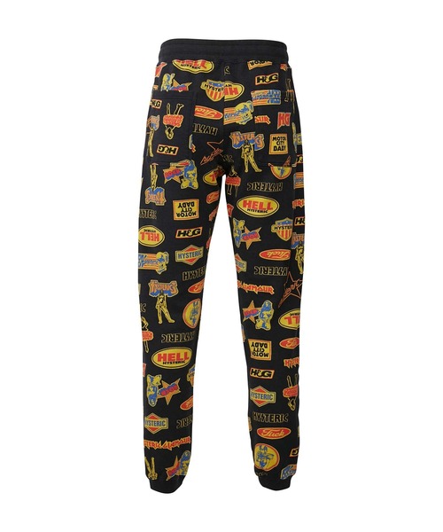 HYSTERIC GLAMOUR（ヒステリックグラマー）の「ROCK CITY柄 スウェットパンツ（その他パンツ・メンズ・ホワイト系その他/ブラック系その他・SMALL/MEDIUM/LARGE）」の4枚目の写真