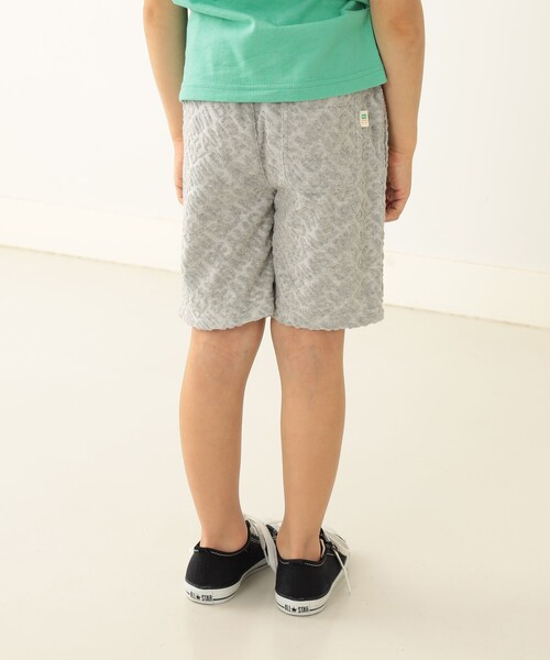 BEAMS mini（ビームスミニ）の「BEAMS mini / ロゴパイル ショーツ 23SS（90～150cm）（その他パンツ・キッズ・トップグレー/グリーン/ネイビー・90/100/110/120/130/140/150）」の16枚目の写真