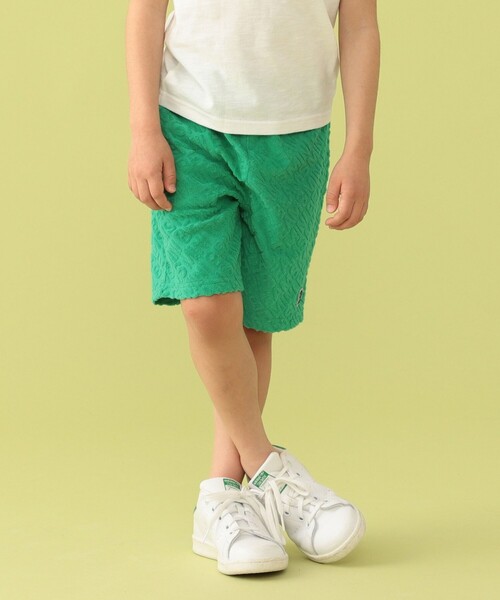 BEAMS mini（ビームスミニ）の「BEAMS mini / ロゴパイル ショーツ 23SS（90～150cm）（その他パンツ・キッズ・トップグレー/グリーン/ネイビー・90/100/110/120/130/140/150）」の19枚目の写真