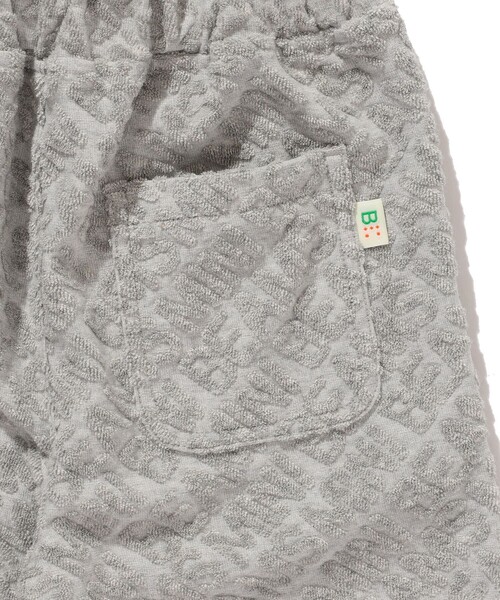 BEAMS mini（ビームスミニ）の「BEAMS mini / ロゴパイル ショーツ 23SS（90～150cm）（その他パンツ・キッズ・トップグレー/グリーン/ネイビー・90/100/110/120/130/140/150）」の6枚目の写真