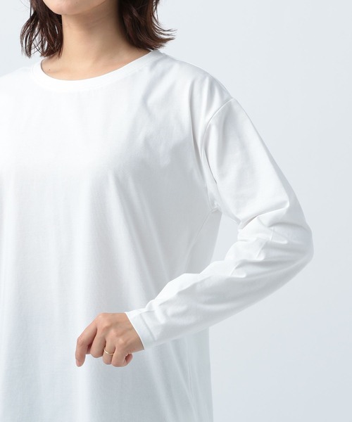 BAYFLOW（ベイフロー）の「ラウンドインナーロンT（Tシャツ/カットソー・レディース・オフホワイト・SMALL/MEDIUM）」の10枚目の写真