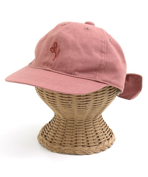 BREEZE（ブリーズ）の「刺繍リボンキャップ（キャップ・キッズ・イエロー/ピンク/アイボリー・50/54/58）」の19枚目の写真